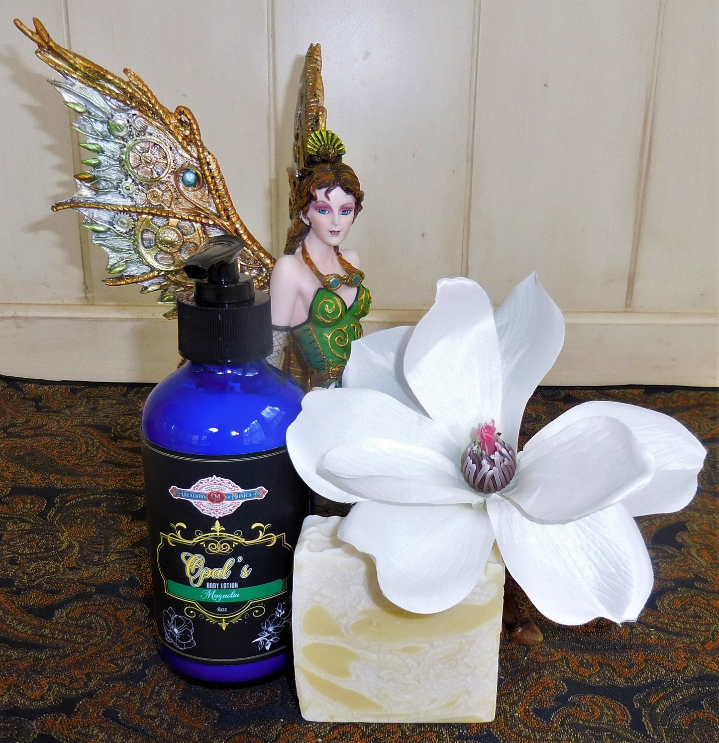 Opal's Magnolia Soap and 8 oz Lotion Gift Set