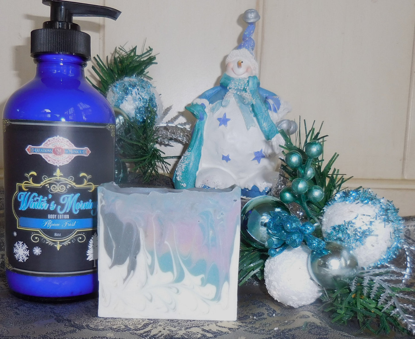 Winter's Morning Soap and Lotion Gift Set