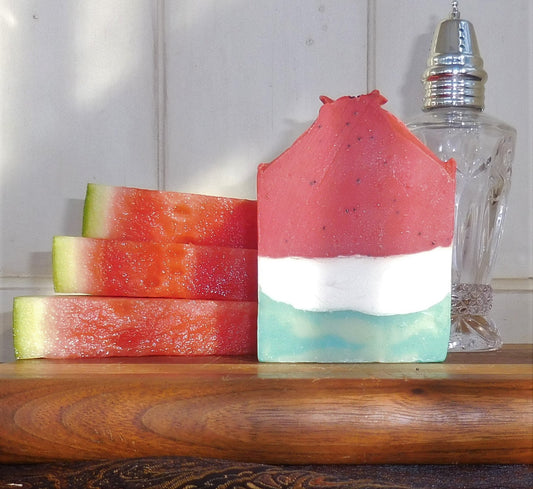 Brittany's Summer Watermelon 4 oz Soap.