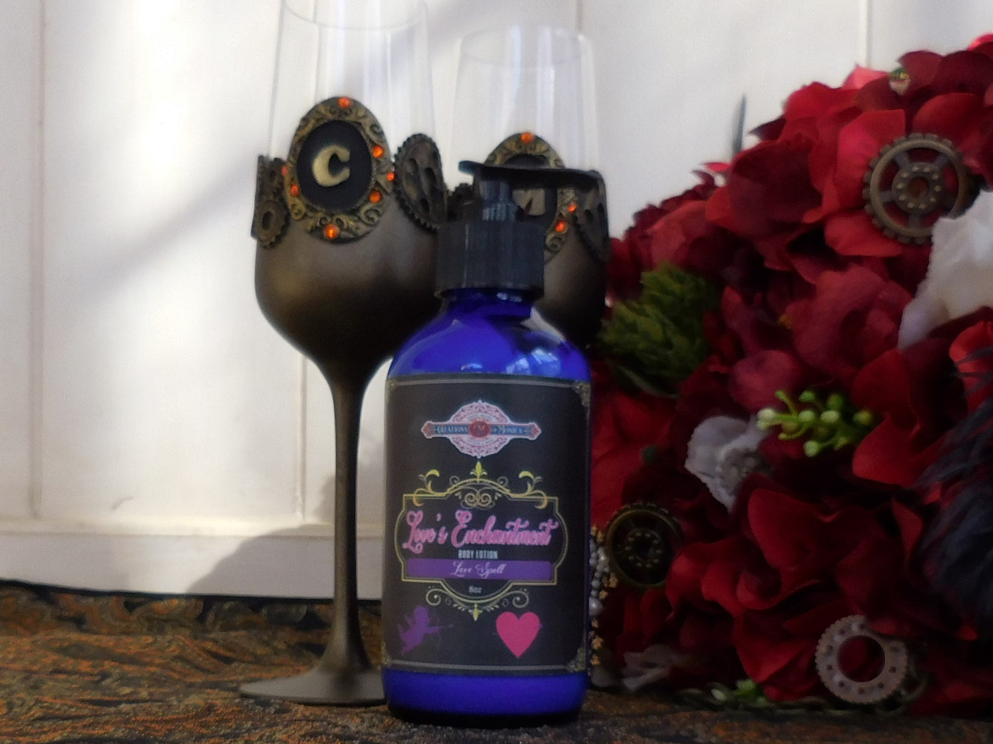 Love's Enchantment.  Love Spell Lotion 8 oz.