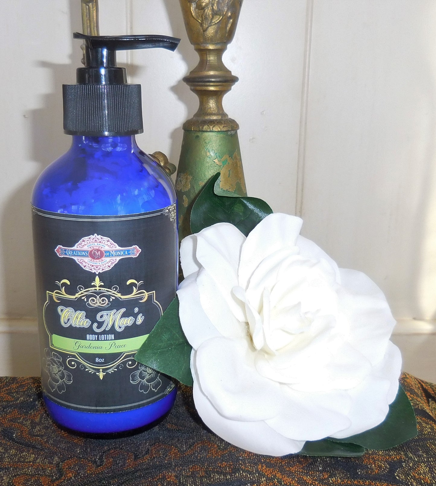 Ollie Mae's, Gardenia Peace Lotion 8 oz.