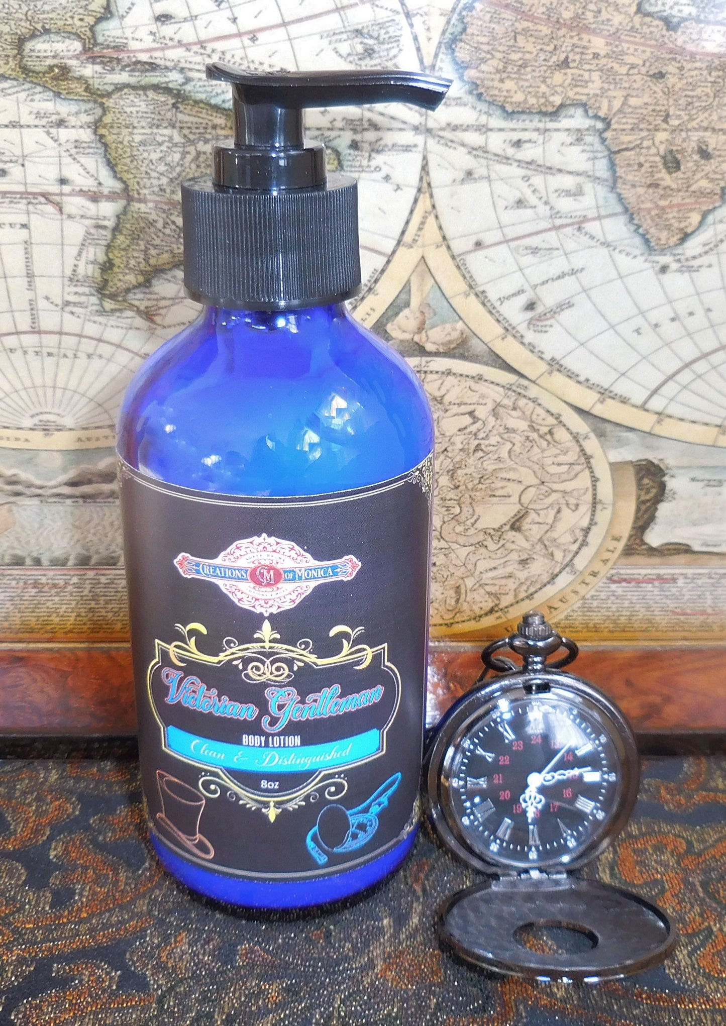 Victorian Gentleman. Clean and Distinguished Lotion 8 oz.